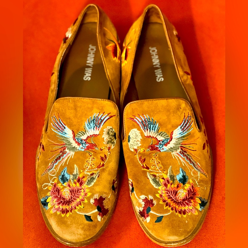 Embroiderer loafers